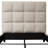 Devon Grid Tufted Eastern King Bed In Sand Fabric-43308277