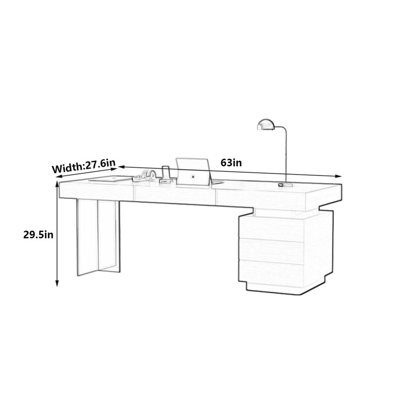 Crider, 29.5" H x 63" W x 27.6" D
