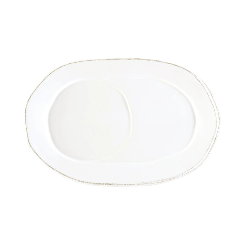 VIETRI Lastra Tray, White