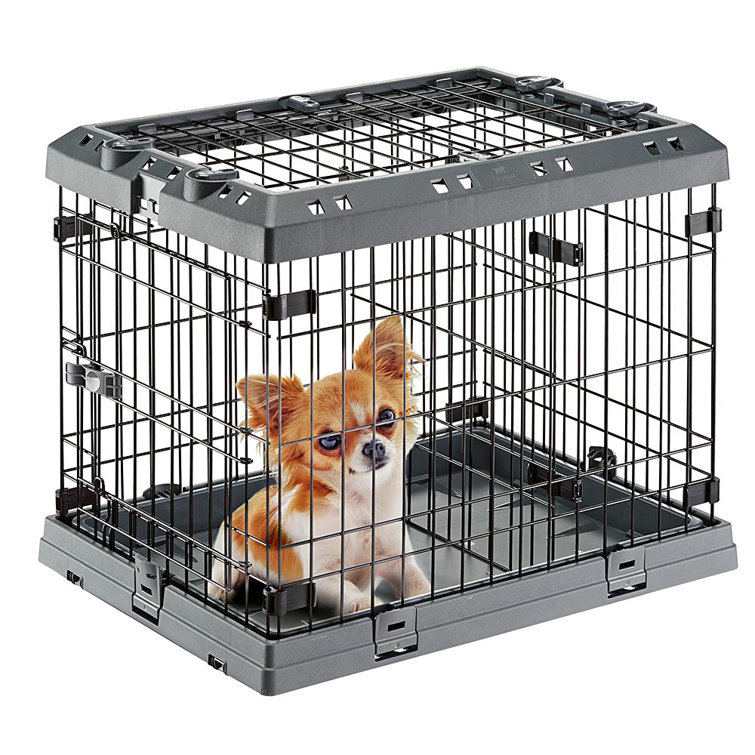 Midwest Homes For Pets Plastic Collapsible Pet Crate | Wayfair