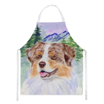 No Pattern Bib Apron