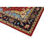 Tapis unique bleu / rouge 11 pi 8 po x 14 pi 4 po Kellyanna par Arshs Fine Rugs