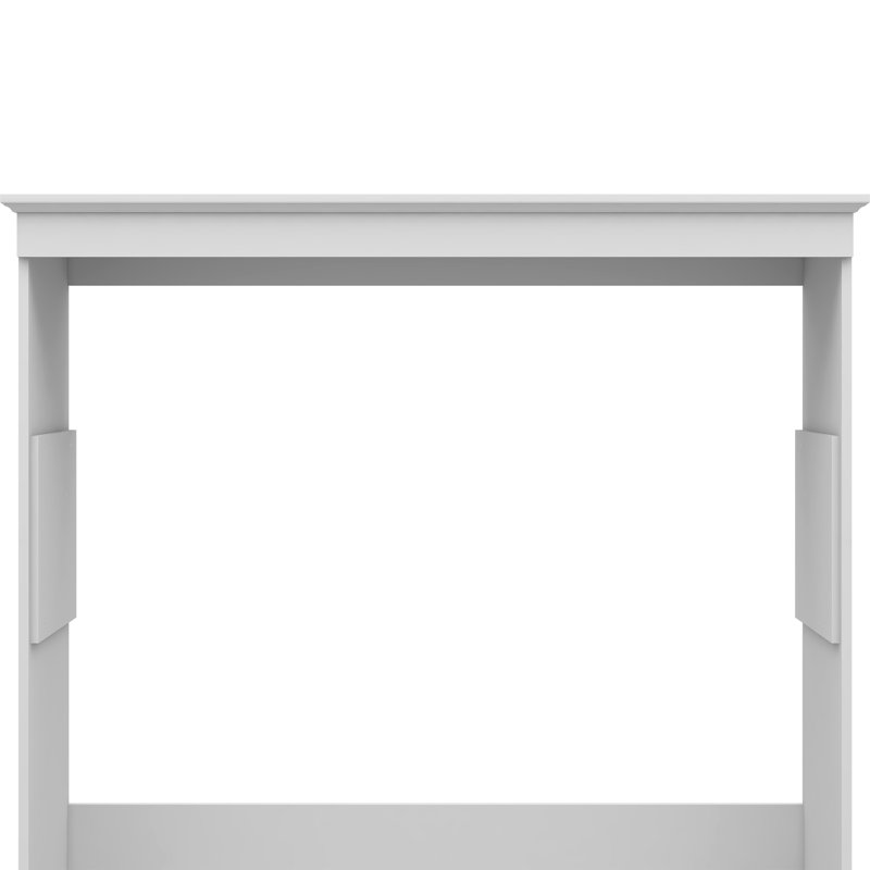 Lit escamotable mural, lit escamotable double / grand, finition blanche, Blanc