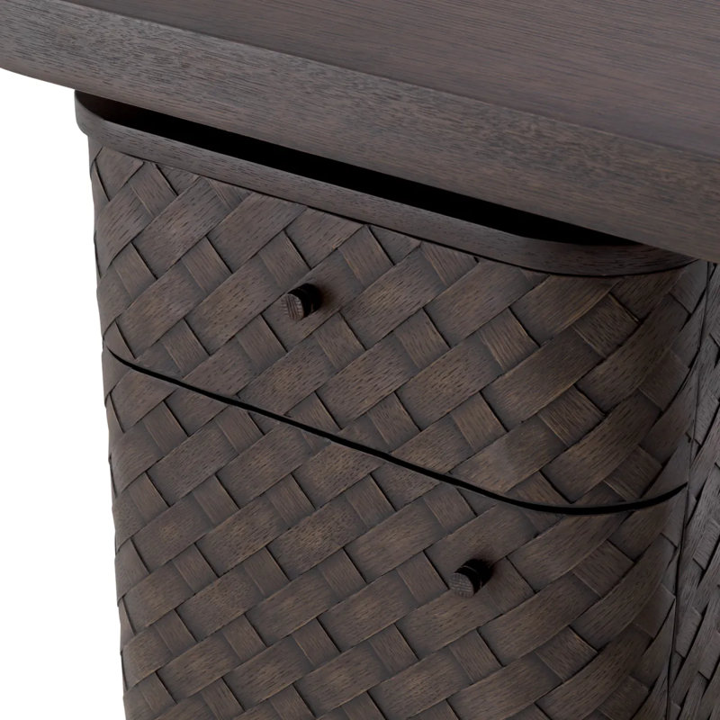 Fiji Solid Wood Computer Desk