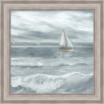 " Three Sailboats " by Georgia Janisse
