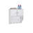 Accordion Wall Mounted Drying Rack with Cabinet