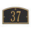 Cape Charles 1-Line Wall Address Plaque-1713218210-1713218222