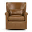 Hudson Valley Leather Wingback Chair