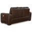 Causeuse inclinable électrique avec console Chet-1024775092