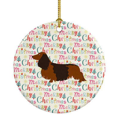Ornement suspendu Merry Christmas