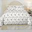 Ensemble de housse de couette avec imprimé de cerfs Autumn Deer