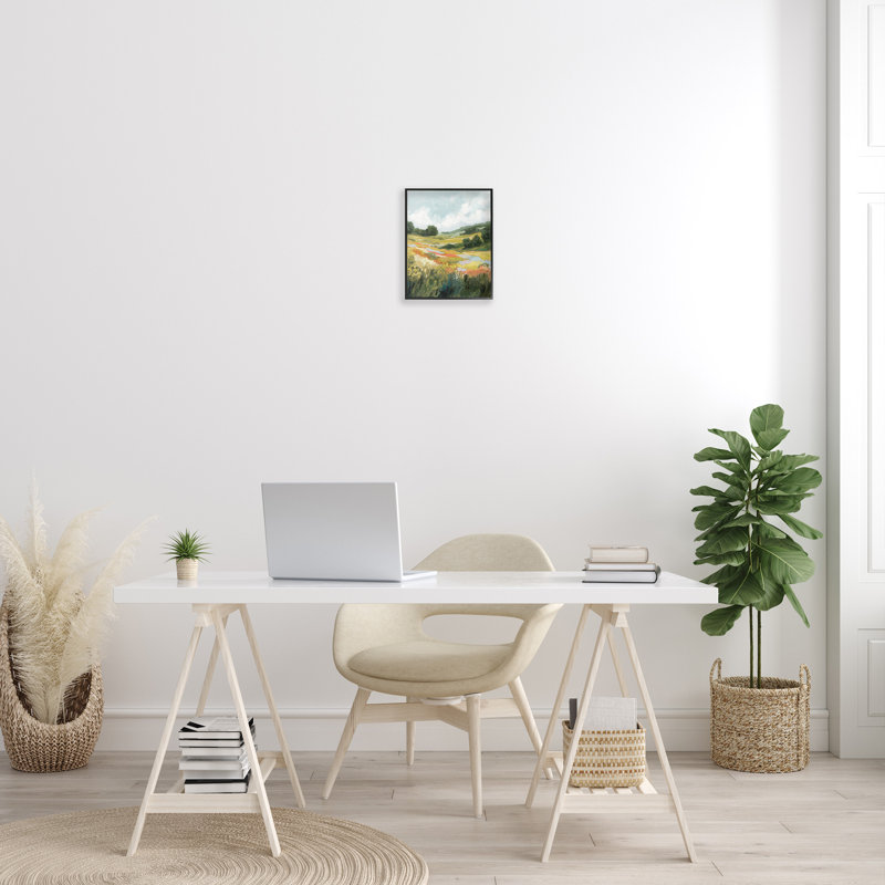 Pâtisserie avec Hillist, Estampe numérique encadrée blanc bord de mer, H 14 po x l 11 po