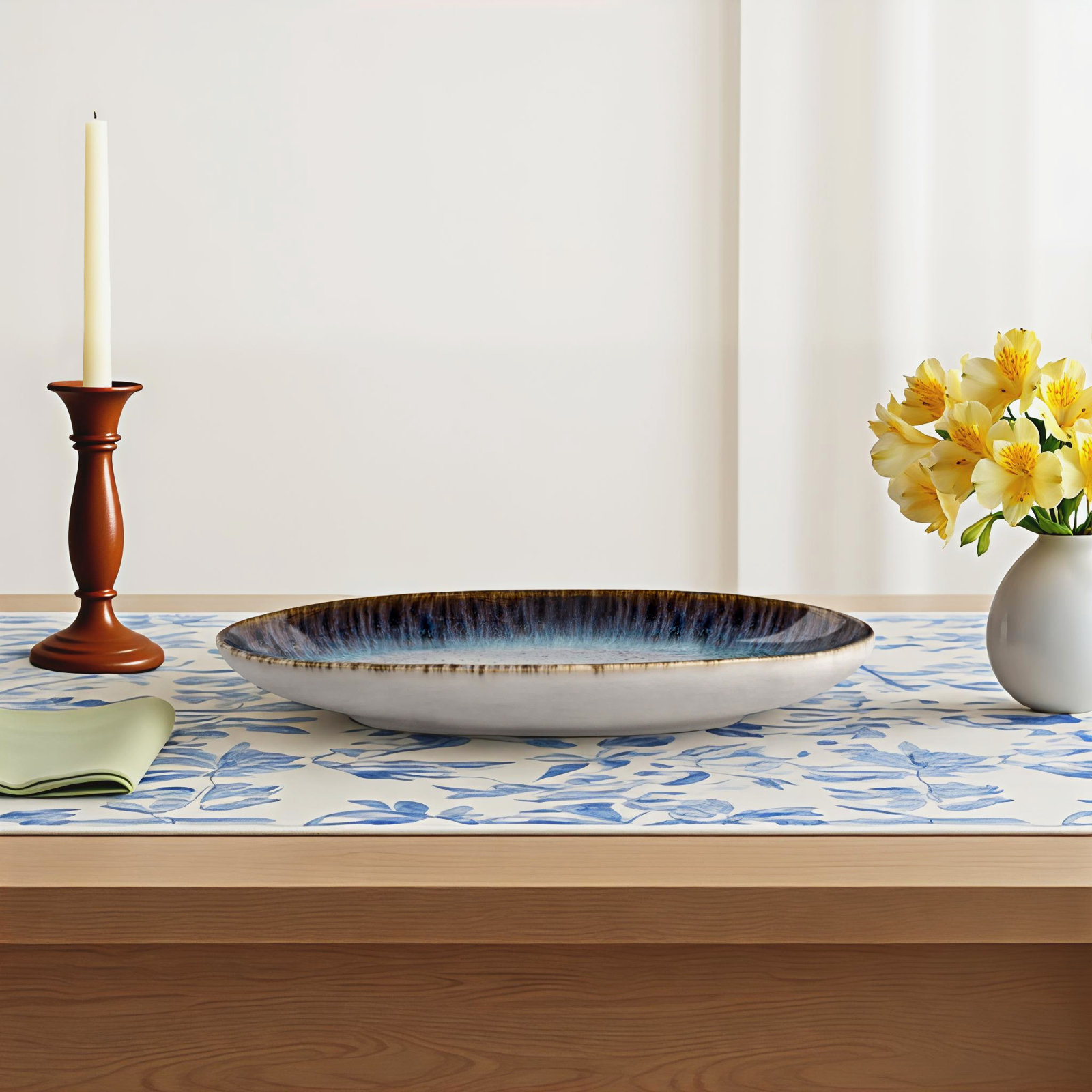 Champlain Oval Platter, 1" H x  17" W x 11" L