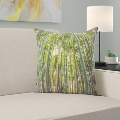 Coussin décoratif en bambou