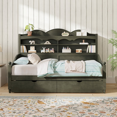 Retro Style Daybed For Bedroom