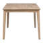 6 Table à manger classique en bois naturel délavé. Table en bois d'hévéa. 4 chaises rembourrées. Fabrication de chaise ergonomique. Formez une organisation traditionnelle. Laver la table, le bois, le contreplaqué.-1353441004-1353440995-1353440994