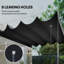 Outsunny Polyester Replacement Canopy for Pergola-122888021
