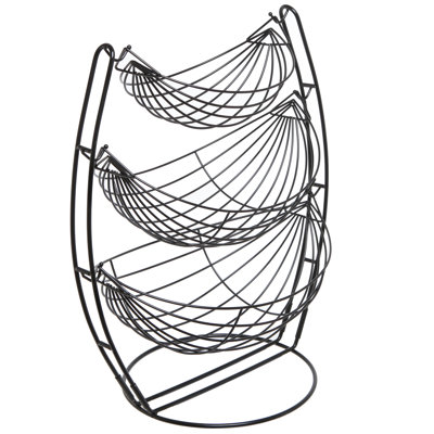 Prep & Savour Metal Fruit Bowl