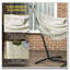 Chaise hamac 2 personnes avec coussin moelleux-377589732-377589730