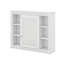Armoire de rangement murale pour salle de bain, armoire à pharmacie, armoire à miroir avec 6 tablettes ouvertes