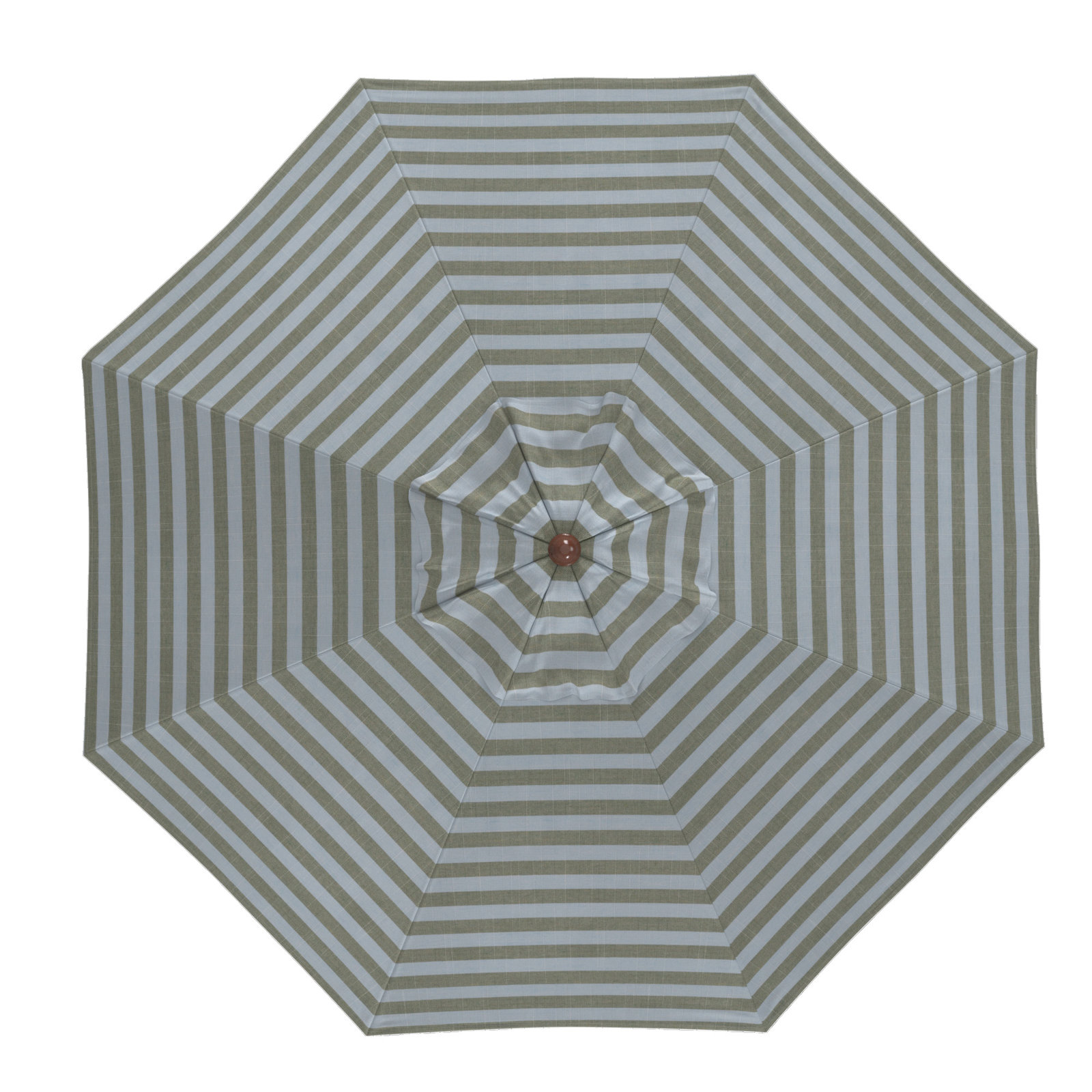 Manford 108'' Sunbrella® Outdoor Umbrella, Sail Away Aloe Sunbrella®