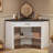 31.5" Small Corner Desk, Corner Desk For Small Space, Farmhouse Corner Computer Desk With Drawers, Small Computer Desk With Storage Shelves For Home Office, Living Room, Bedroom-1135431464
