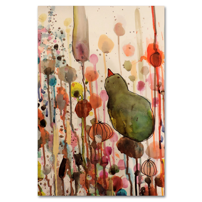Breagh «Waiting», impression sur toile tendue, H 19 po x l 12 po