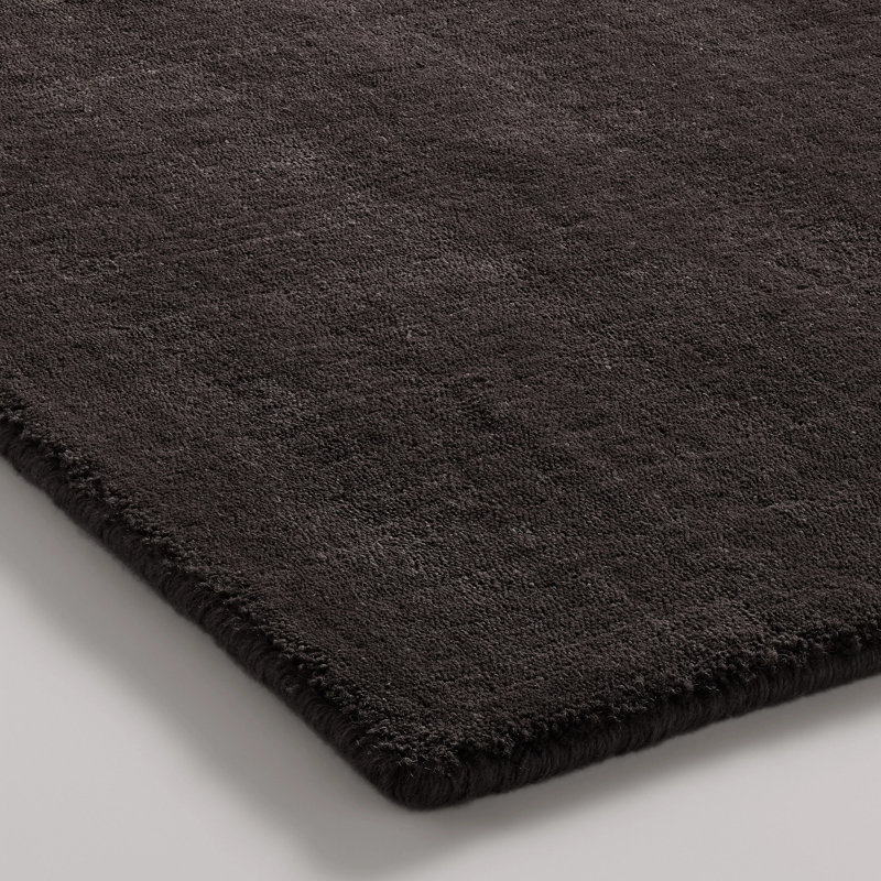 Filtered Out Rug, Rectangle 6' x 9', Charcoal