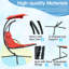 Chaise longue suspendue avec support Gellert-209012240