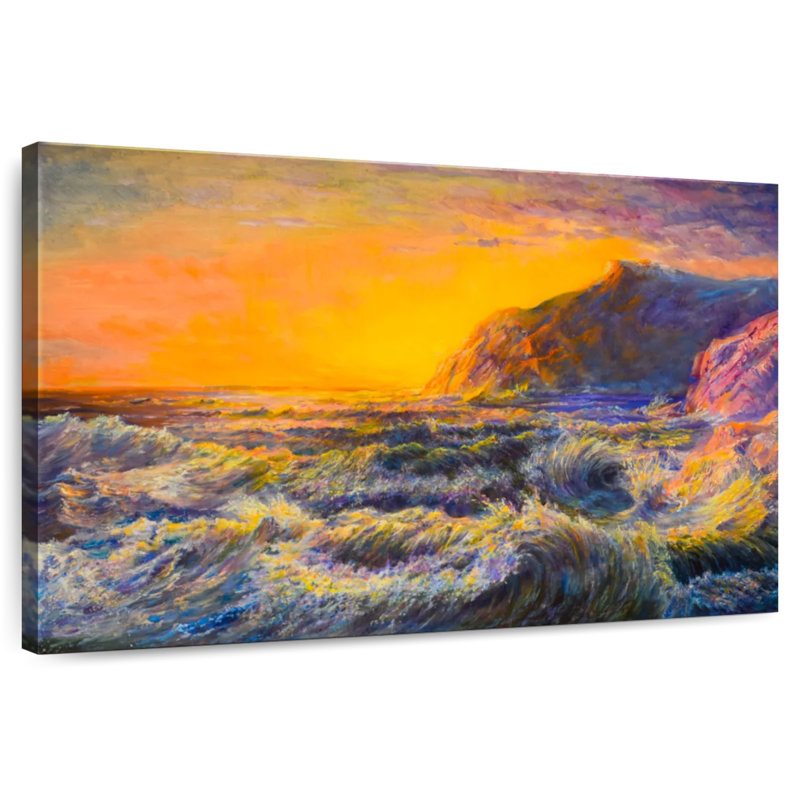 Gillard Hawaiian Sunset, 8" H x 12" W