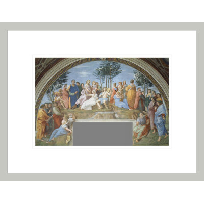 Parnassus par Raphael - estampe numérique encadrée