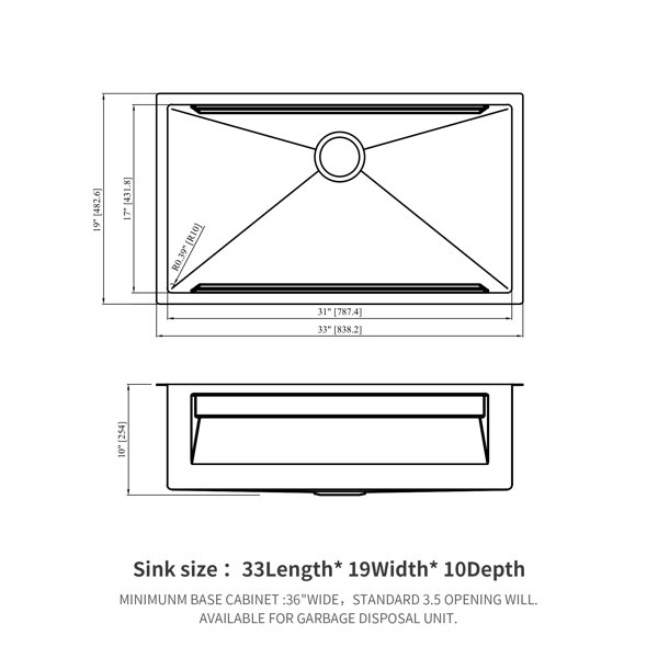 Dimensions du produit