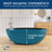 Forma 67'' Wide Freestanding Tub Solid Surface Deep Freestanding Soaking Bathtub-111803530