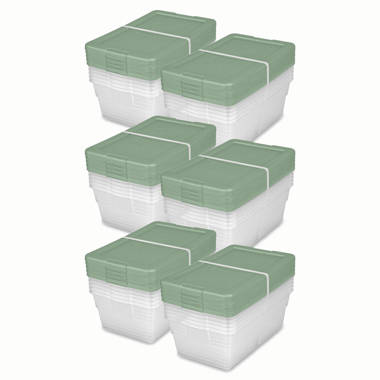 Sterilite 160 Qt Latching Stackable Wheeled Storage Box Container w/ Lid, 8  Pack, 8pk - Harris Teeter