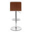 Swivel Upholstered Adjustable Height Counter Stool-31455584