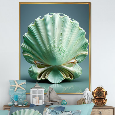 " Green Clam Ocean Treasures II "