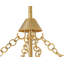 Veleta 8 - Light Steel Chandelier