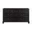 Commode de 7 tiroirs au fini anthracite