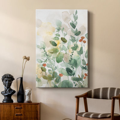 Wildflower Song I - galerie personnalisée enveloppée Cavas