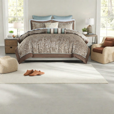 Luxurious Cotton Bedding Sets With Paisley Design For Elegant Home Decor