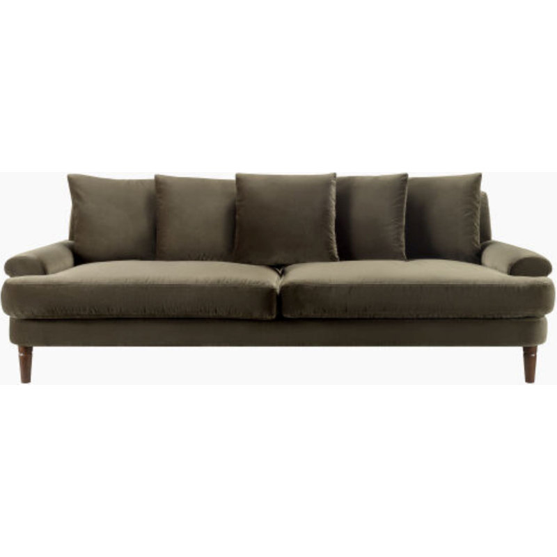 Zija Modern Sofa, Green