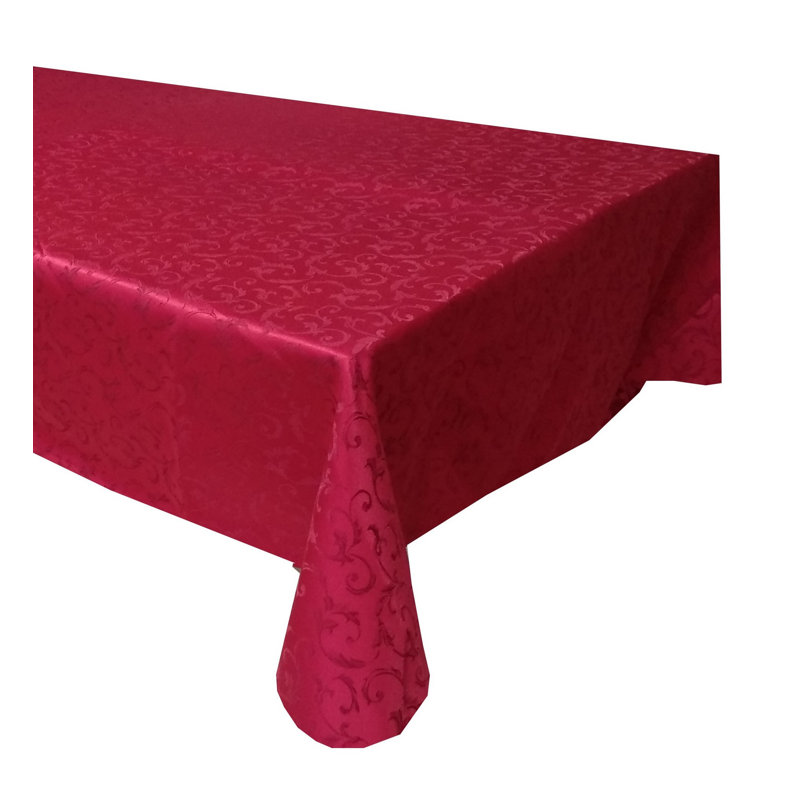 Nappe jacquard, Rouge, L 70 po x l 52 po