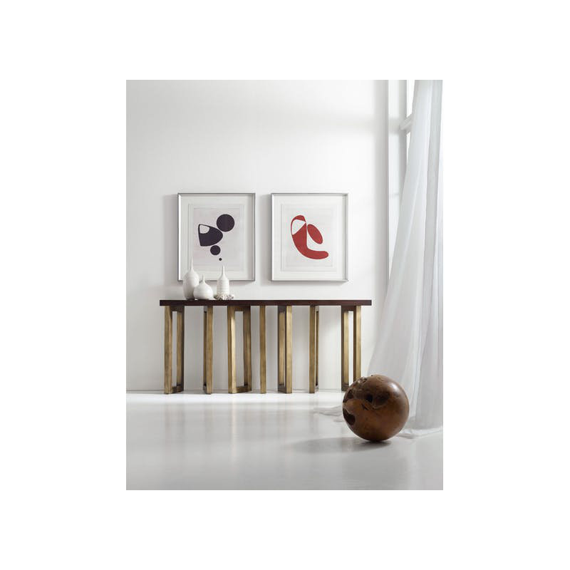 Melange 72'' W Console Table