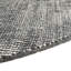 Tapis rayé en laine tissé à la machine en gris / ivoire Colyt-2005129345