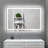 Amirie Rectangular Bathroom Led Mirror Backlit Touch Switch Dimmable 3CCT Anti-fog-67797547