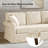 Enrico 82" Traditional Slipcovered Sofa With Rolled Armrests And Zippered Cushions-143107821