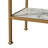 Carbone Marble-Look 5-Tier Display Bookcase Shelf