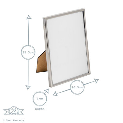 Silver Clip Picture Frame