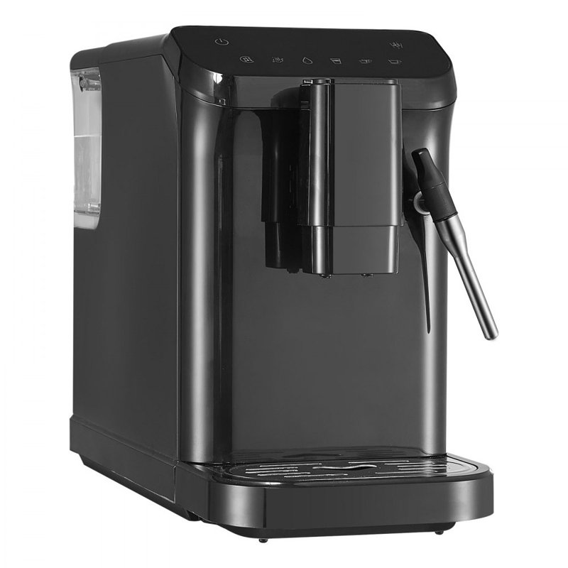 Machine à espresso automatique 20Bar avec buse à vapeur et 15 niveaux de broyage