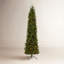 Sapin de Noël mince pré-éclairé-334721033
